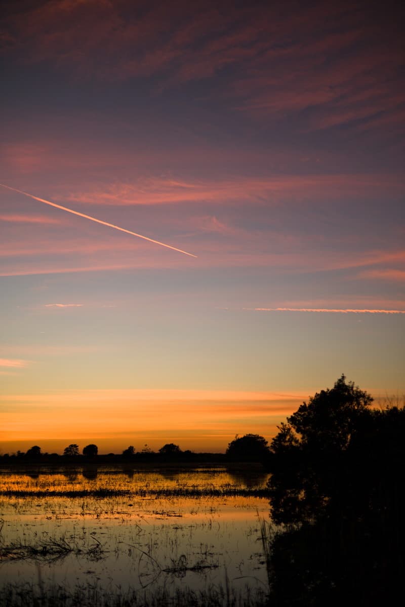 Sunset Skyline Portrait